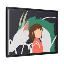 Load image into Gallery viewer, Anime Spirited Away Canvas Framed Art Print
