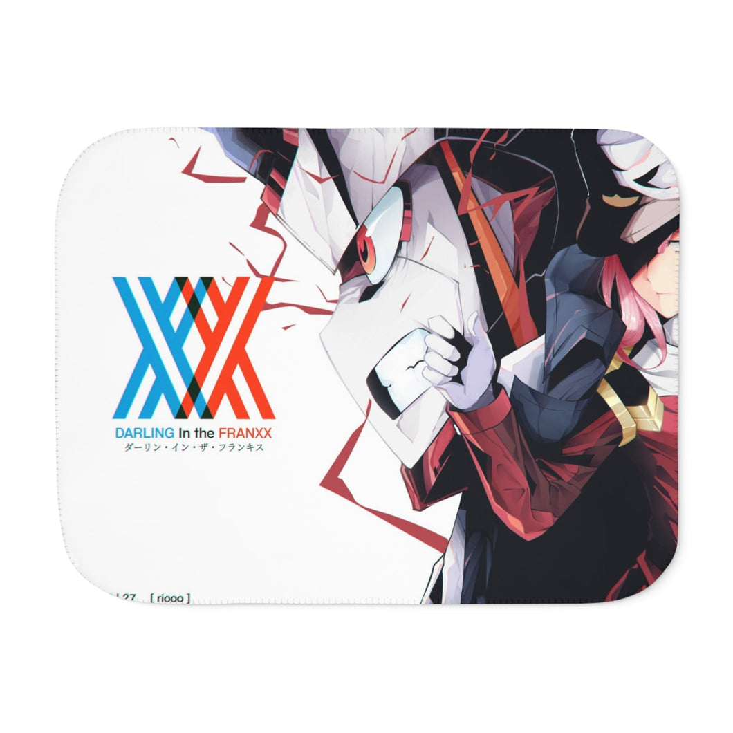 Darling in the FranXX Sherpa Blanket