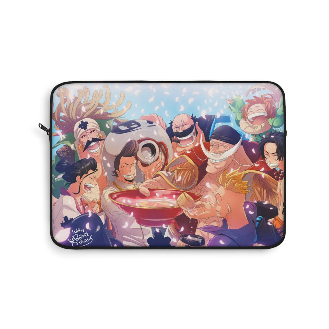 White Beard Pirate Laptop Sleeve