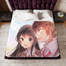 Load image into Gallery viewer, Rascal Does Not Dream of Bunny Girl Senpai Sherpa Blanket

