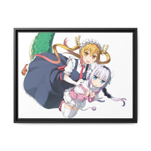 Load image into Gallery viewer, Miss Kobayashi&#39;s Dragon Maid Kanna Kamui, Kobayashi San Chi No Maid Dragon, Tohru Canvas Framed Art Print
