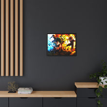 Load image into Gallery viewer, Midoriya ,Bakugou and Todoroki Canvas Framed Art Print
