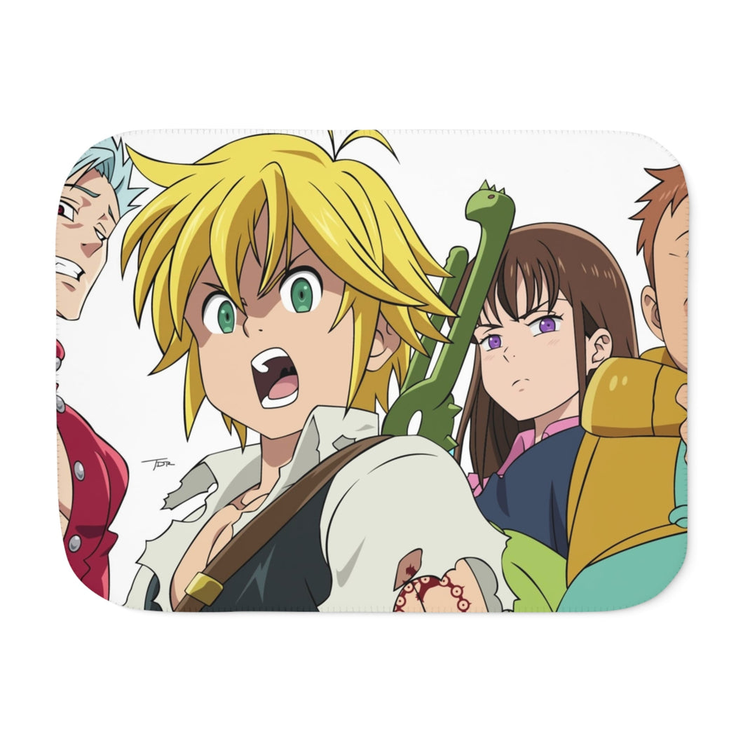 Anime The Seven Deadly Sins Sherpa Blanket