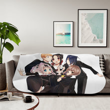 Load image into Gallery viewer, Kaguya-sama: Love is War Kaguya Shinomiya, Chika Fujiwara, Miyuki Shirogane Sherpa Blanket
