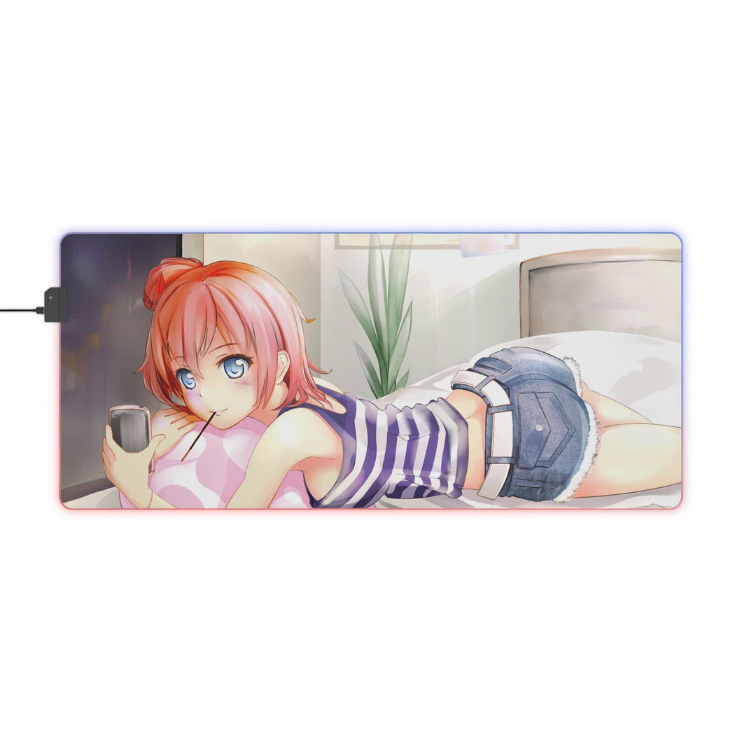 My Teen Romantic Comedy SNAFU Yui Yuigahama RGB LED Mouse Pad (Desk Mat)