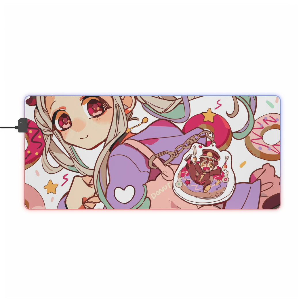 Jibaku Shounen Hanako-kun Jibaku Shounen Hanako Kun RGB LED Mouse Pad (Desk Mat)