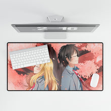 Load image into Gallery viewer, Anime Your Lie in April Mouse Pad (Desk Mat)
