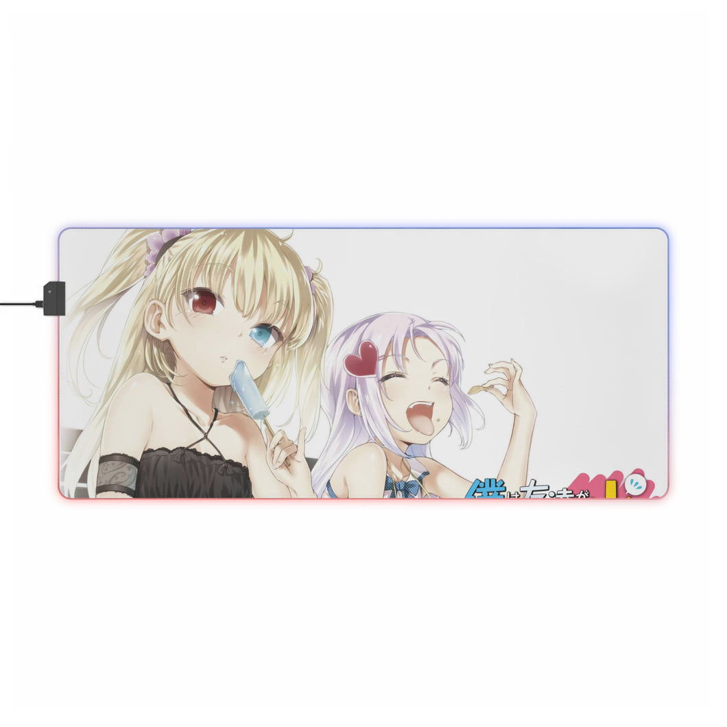 Boku Wa Tomodachi Ga Sukunai Kobato Hasegawa, Maria Takayama RGB LED Mouse Pad (Desk Mat)