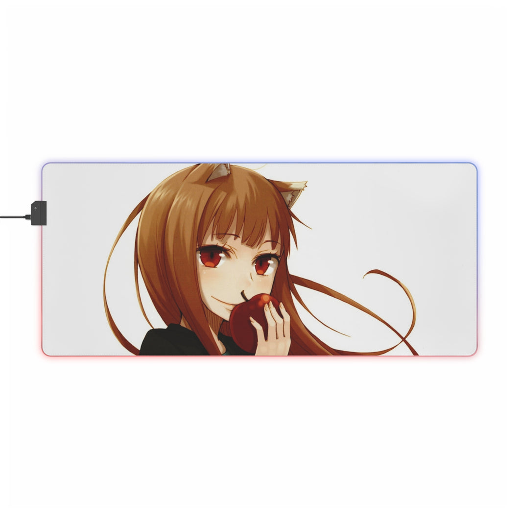 Spice And Wolf RGB LED Mouse Pad (Desk Mat)