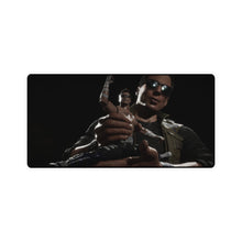 Load image into Gallery viewer, Johnny Cage Mouse Pad (Desk Mat)
