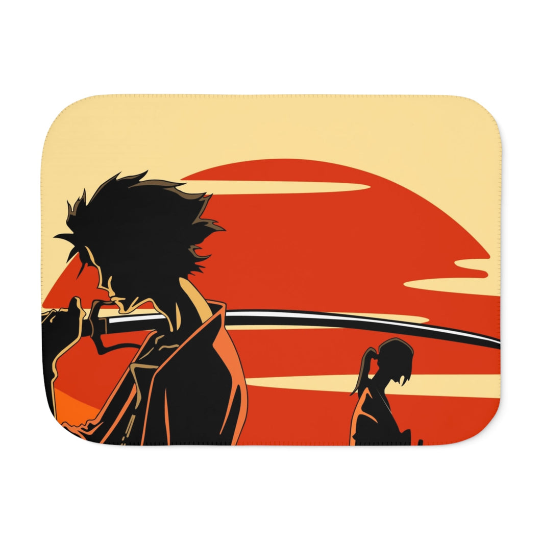 Samurai Champloo Sherpa Blanket
