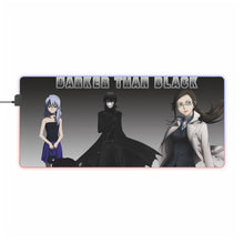 Load image into Gallery viewer, Darker Than Black Hei, Yin, Misaki Kirihara RGB LED Mouse Pad (Desk Mat)
