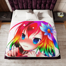 Load image into Gallery viewer, Stephanie Dola Sherpa Blanket
