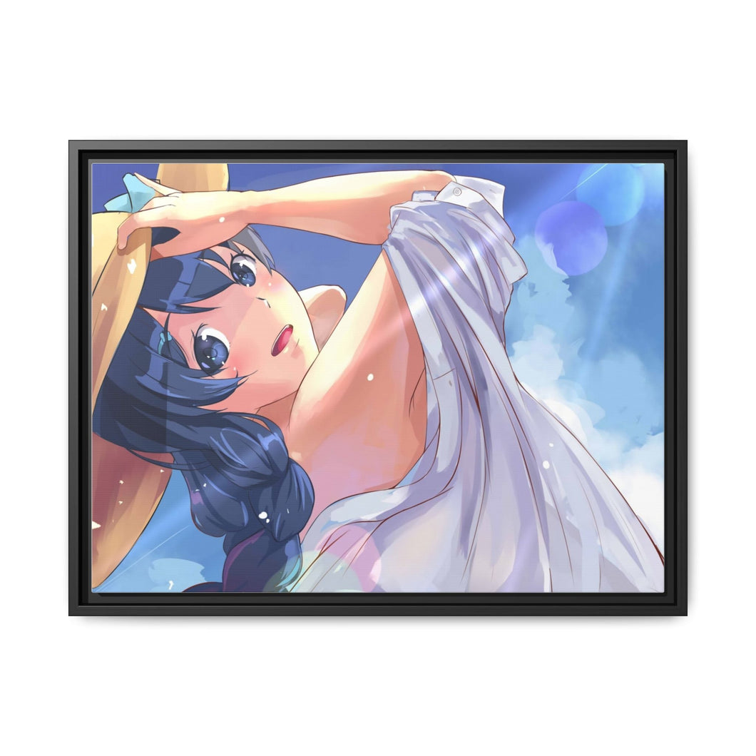 Anime Food Wars: Shokugeki no Soma Canvas Framed Art Print