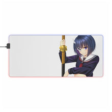 Load image into Gallery viewer, Anime Armed Girl's Machiavellism RGB LED Mouse Pad (Desk Mat)
