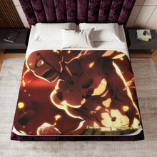Load image into Gallery viewer, Saitama Sherpa Blanket
