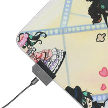Load image into Gallery viewer, Black Butler RGB LED Mouse Pad (Desk Mat)
