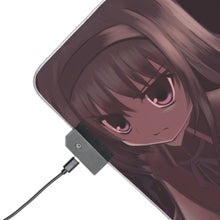 Load image into Gallery viewer, Puella Magi Madoka Magica Homura Akemi RGB LED Mouse Pad (Desk Mat)
