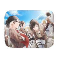 Anime Attack On Titan Sherpa Blanket