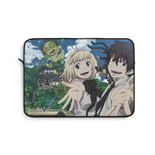 Load image into Gallery viewer, Blue Exorcist Rin Okumura, Kuro, Shiemi Moriyama Laptop Sleeve
