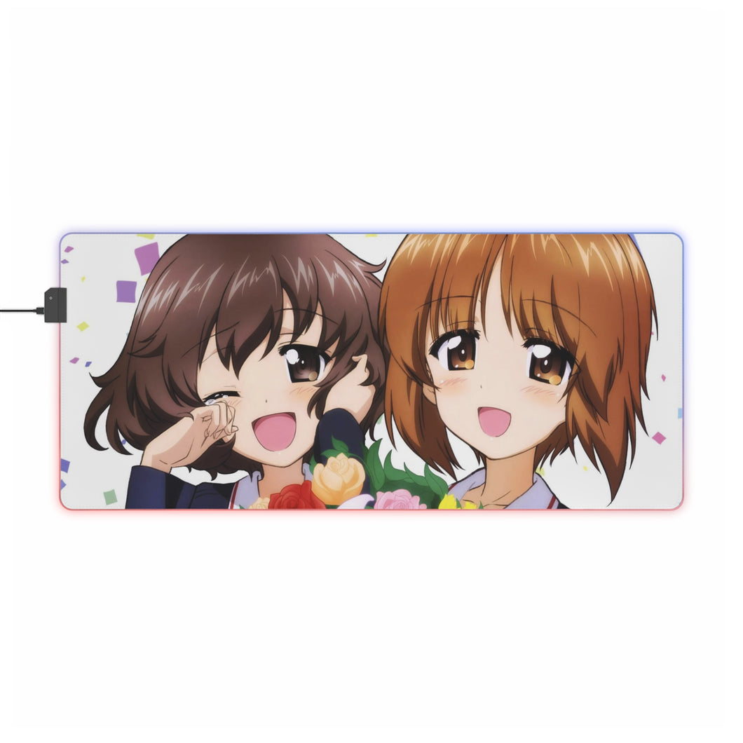 Girls und Panzer RGB LED Mouse Pad (Desk Mat)