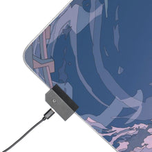 Load image into Gallery viewer, Anime girl ontop of a roller coaster with a skateboard RGB LED Mouse Pad (Desk Mat)
