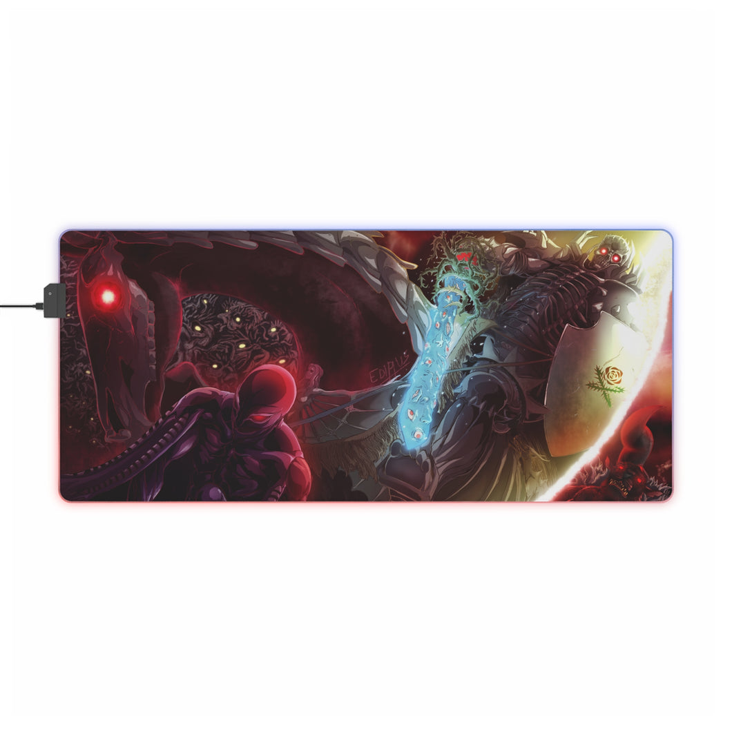 Anime Berserk RGB LED Mouse Pad (Desk Mat)