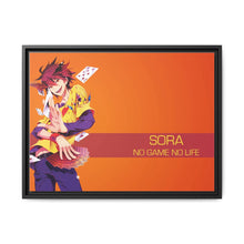 Load image into Gallery viewer, Sora (No Game No Life) Canvas Framed Art Print

