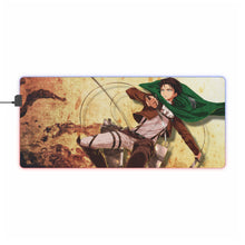Load image into Gallery viewer, Anime Attack On Titan RGB LED Mouse Pad (Desk Mat)
