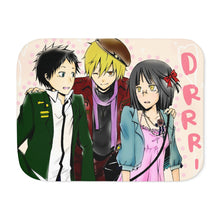 Load image into Gallery viewer, Durarara!! Masaomi Kida, Anri Sonohara Sherpa Blanket
