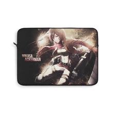 Load image into Gallery viewer, Mikasa Ackerman Laptop Sleeve
