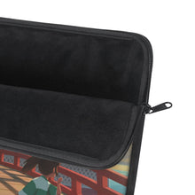 Load image into Gallery viewer, Haku and Chihiro on the bridge leading to the bathhouse Laptop Sleeve
