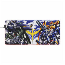 Load image into Gallery viewer, Anime Mobile Suit Gundam 00 RGB LED Mouse Pad (Desk Mat)

