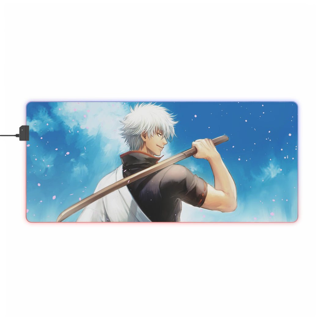 Gintoki Sakata RGB LED Mouse Pad (Desk Mat)