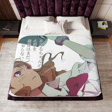 Load image into Gallery viewer, Anohana Sherpa Blanket
