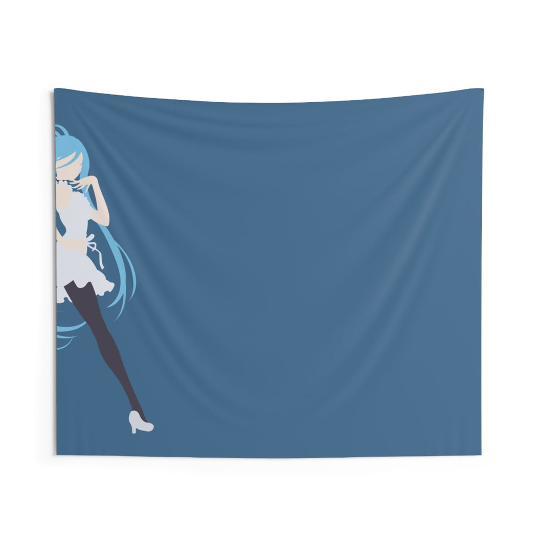 Arpeggio of Blue Steel Indoor Wall Tapestry