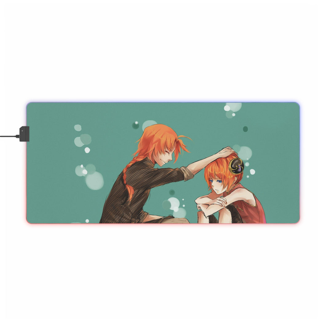 Anime Gintama RGB LED Mouse Pad (Desk Mat)