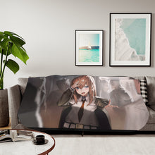 Load image into Gallery viewer, Assistant Christina- Makise Kurisu Sherpa Blanket

