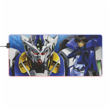 Load image into Gallery viewer, Anime Mobile Suit Gundam 00 RGB LED Mouse Pad (Desk Mat)
