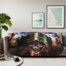 Load image into Gallery viewer, Ainz Ooal Gown Sherpa Blanket
