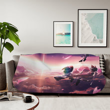 Load image into Gallery viewer, Anime Touhou Sherpa Blanket
