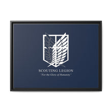 Load image into Gallery viewer, Anime Attack On Titan Canvas Framed Art Print
