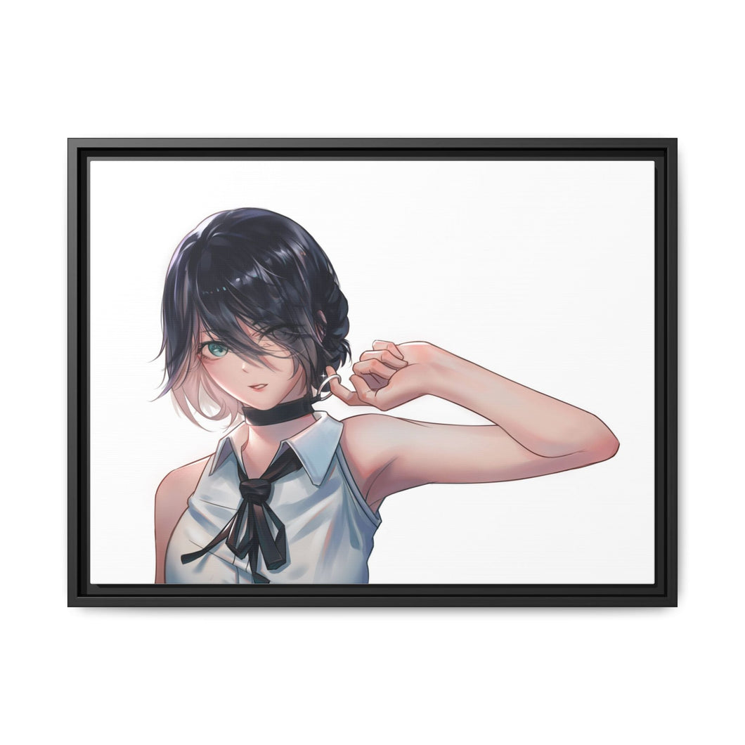 Anime Chainsaw Man Canvas Framed Art Print