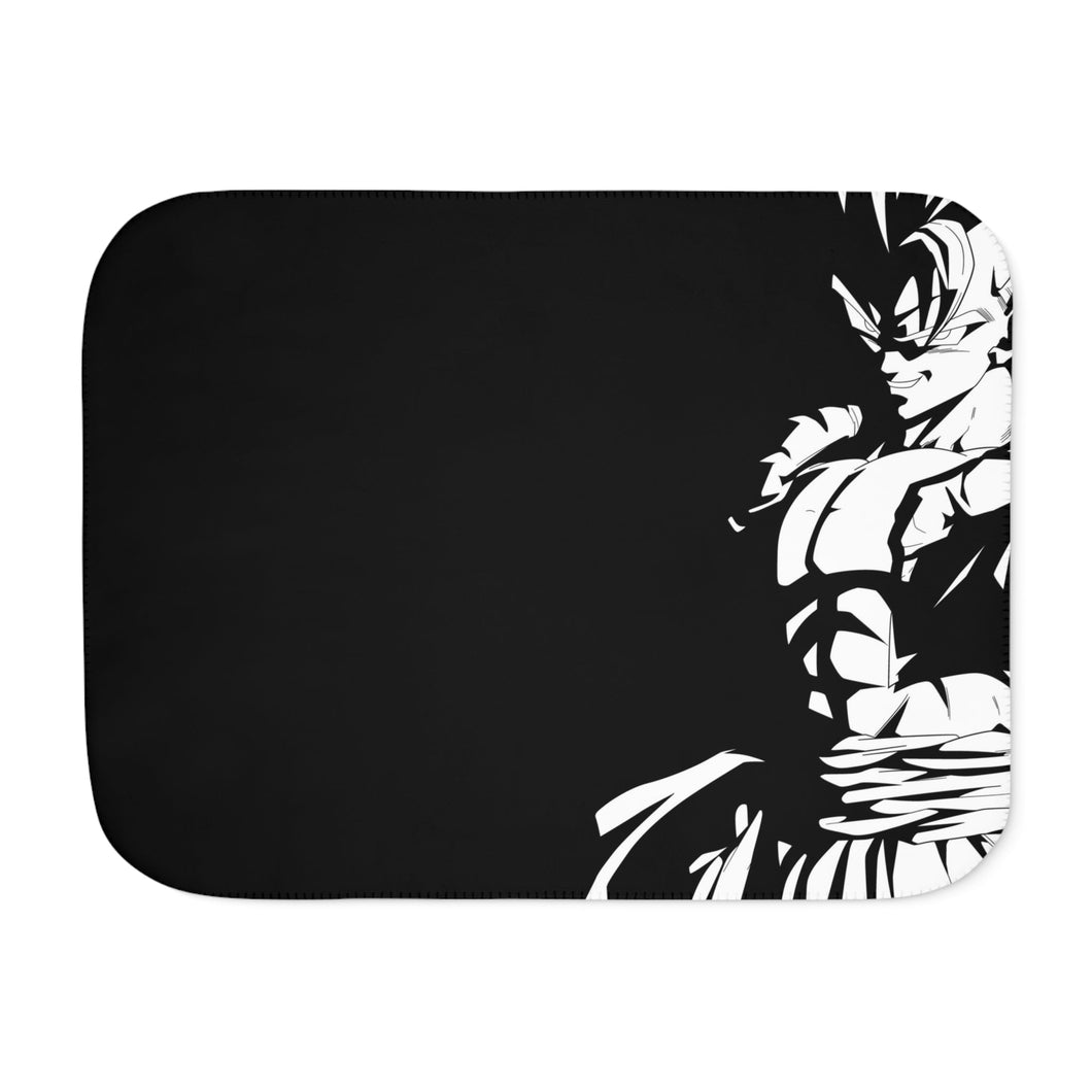 Super Gogeta Sherpa Blanket