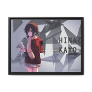 Anime ERASED Canvas Framed Art Print