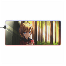 Load image into Gallery viewer, Girls und Panzer RGB LED Mouse Pad (Desk Mat)
