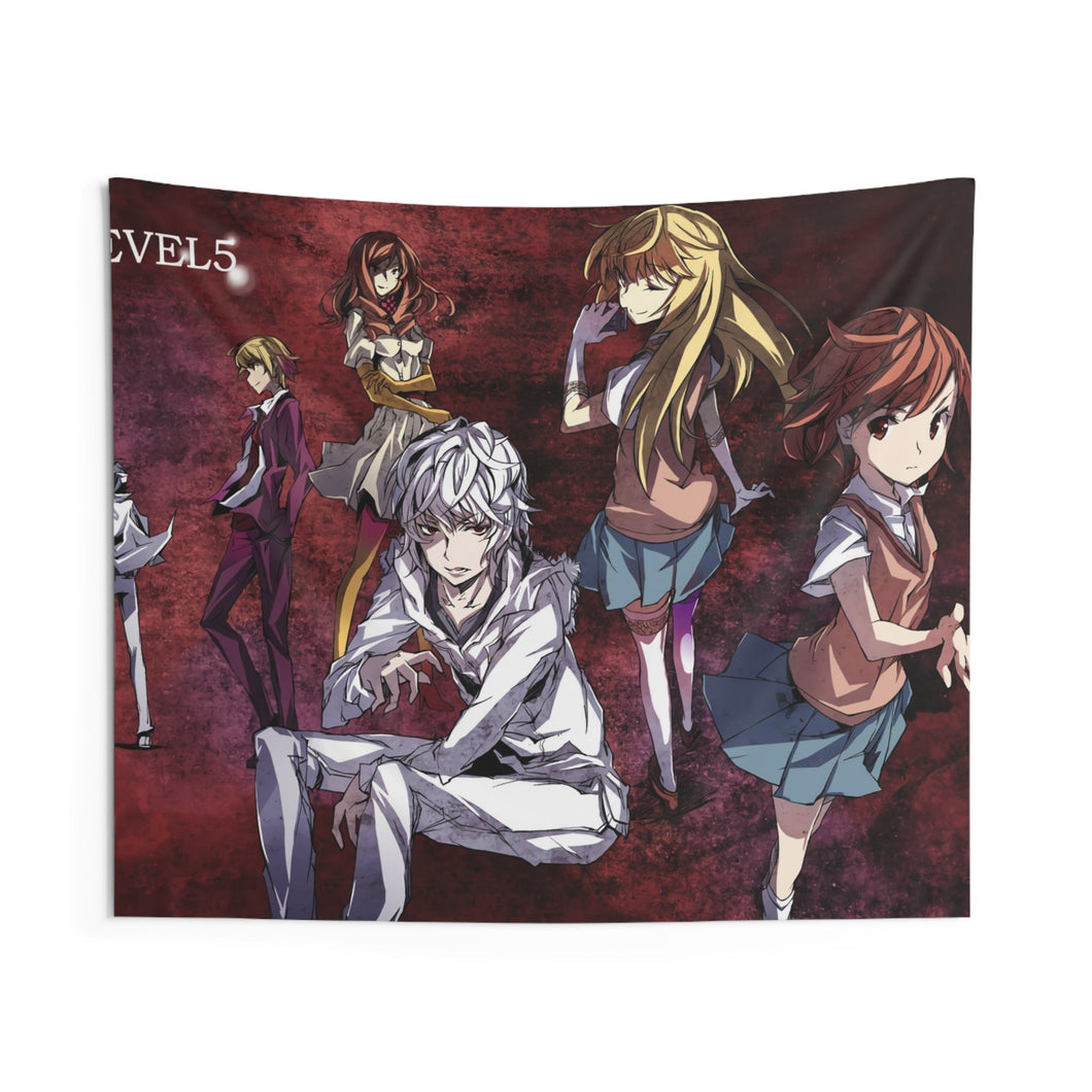 A Certain Scientific Railgun Mikoto Misaka Indoor Wall Tapestry