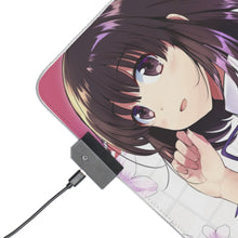 Load image into Gallery viewer, Saekano: How To Raise A Boring Girlfriend RGB LED Mouse Pad (Desk Mat)
