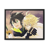 Don't let go Canvas Framed Art Print