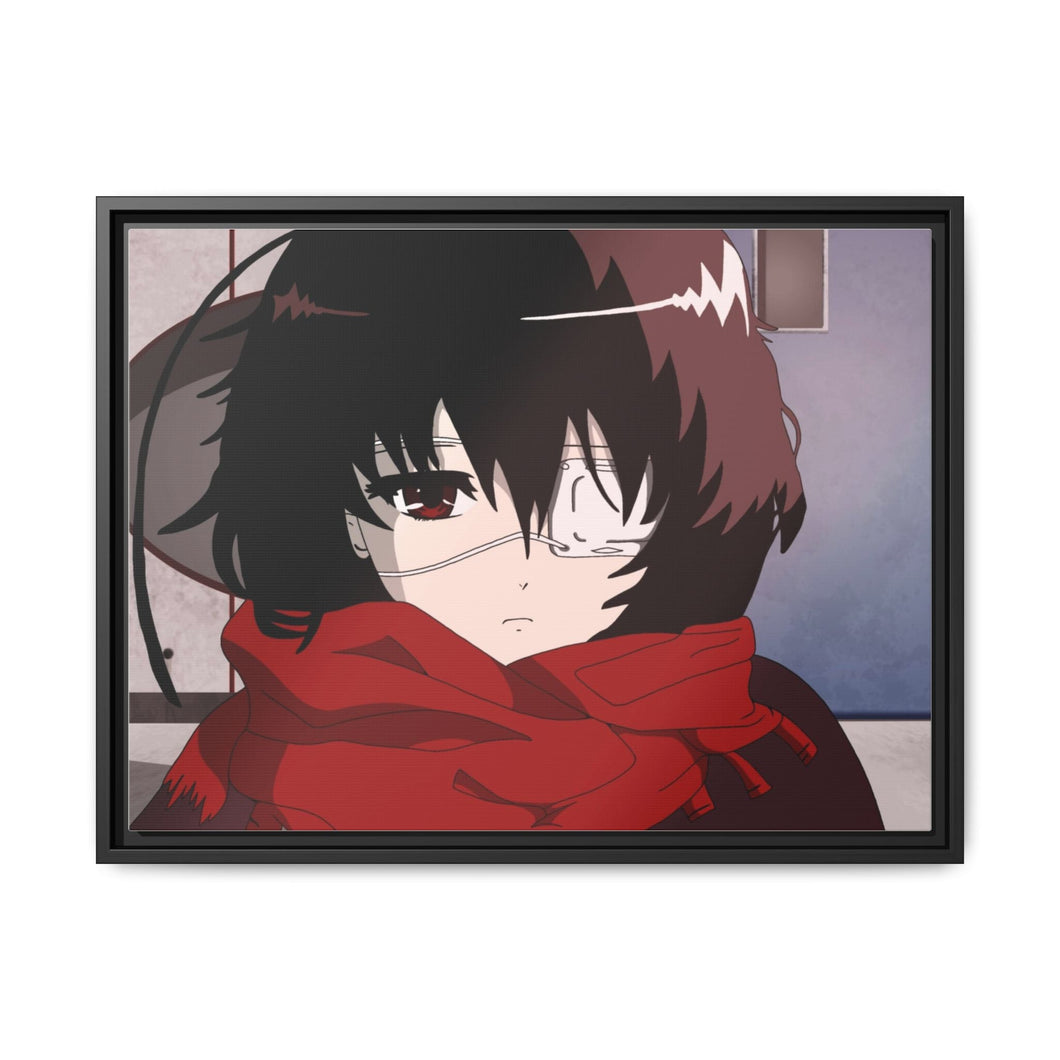 Another Mei Misaki Canvas Framed Art Print